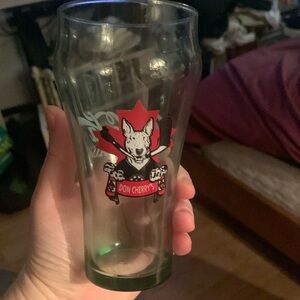 Awesome Don Cherry Ice Dogs Limited Edition Coca Cola Glass